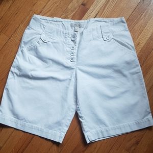 Mango white shorts